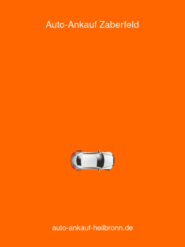 Auto-Ankauf Zaberfeld
